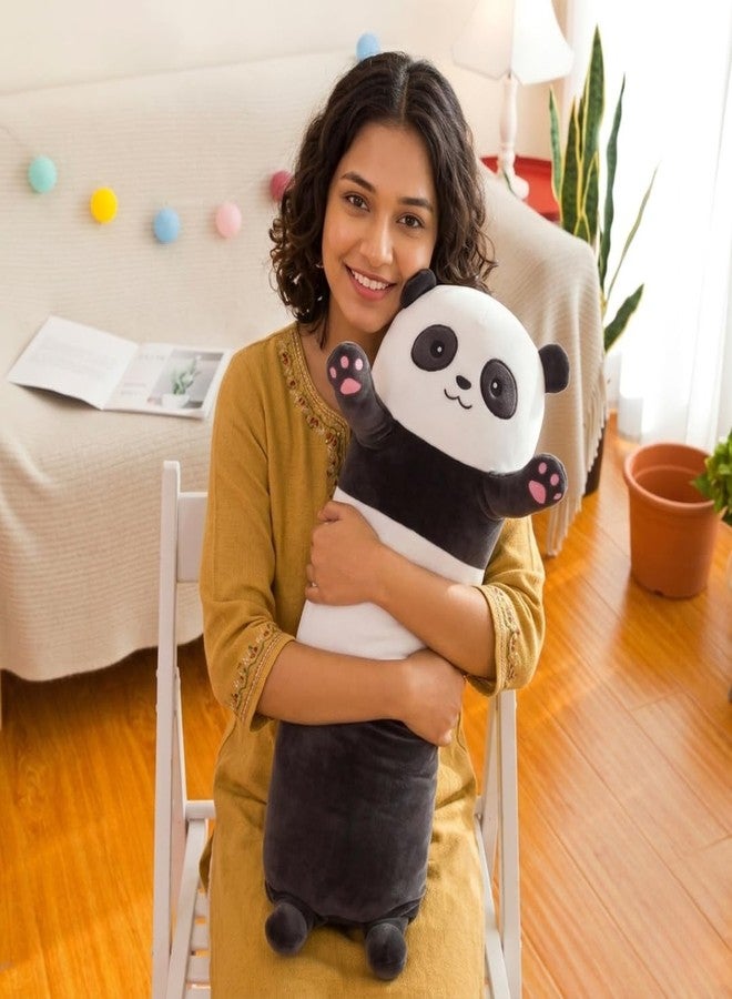 TechMax Solution Long Panda Plush Hug Pillow Cute Stuffed Animal Cushion Soft Toy for Kids Adults Bedroom Lounge Use - Image 5