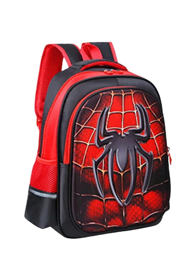 TRASSLE Kids 3D Comic Book Hero School Bag and Stationery Box Set - 32x18x42cm Bag with 23x10x4.5cm Box - Large Capacity, Waterproof，Lightweight Schoolbag for Pupils (spiderman)  - Image 5