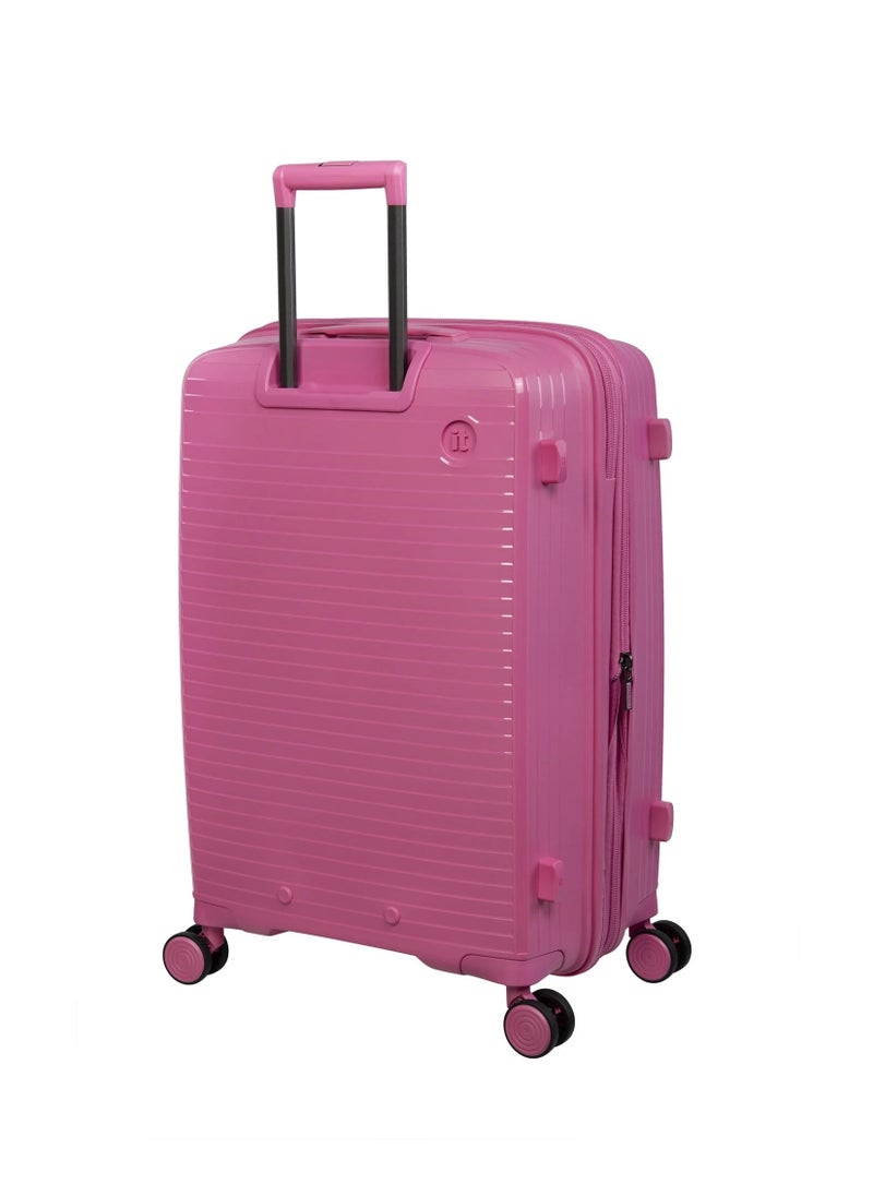 it Luggage it luggage Spontaneous, Unisex Polypropylene Material Hard Case Luggage, 8x360 degree Spinner Wheels, Expandable Trolley Bag, TSA Type lock,15-2881-08, Size Large, Color Azalea Pink  - Image 3