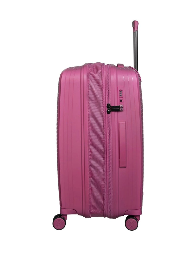 it Luggage it luggage Spontaneous, Unisex Polypropylene Material Hard Case Luggage, 8x360 degree Spinner Wheels, Expandable Trolley Bag, TSA Type lock,15-2881-08, Size Large, Color Azalea Pink  - Image 2