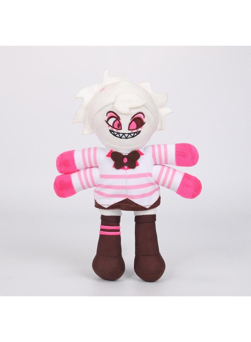 general 6 Pcs Hazbin Hotel Plush Toy 25cm Toy For Fans Gift Horror Stuffed Figure Doll For Kids And Adults Great Birthday Stuffers For Boys Girls - Image 3