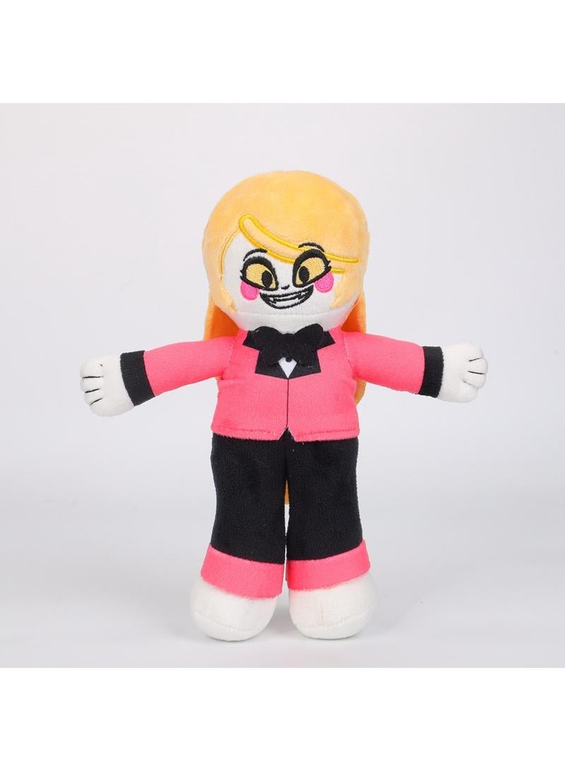 general 6 Pcs Hazbin Hotel Plush Toy 25cm Toy For Fans Gift Horror Stuffed Figure Doll For Kids And Adults Great Birthday Stuffers For Boys Girls - Image 4
