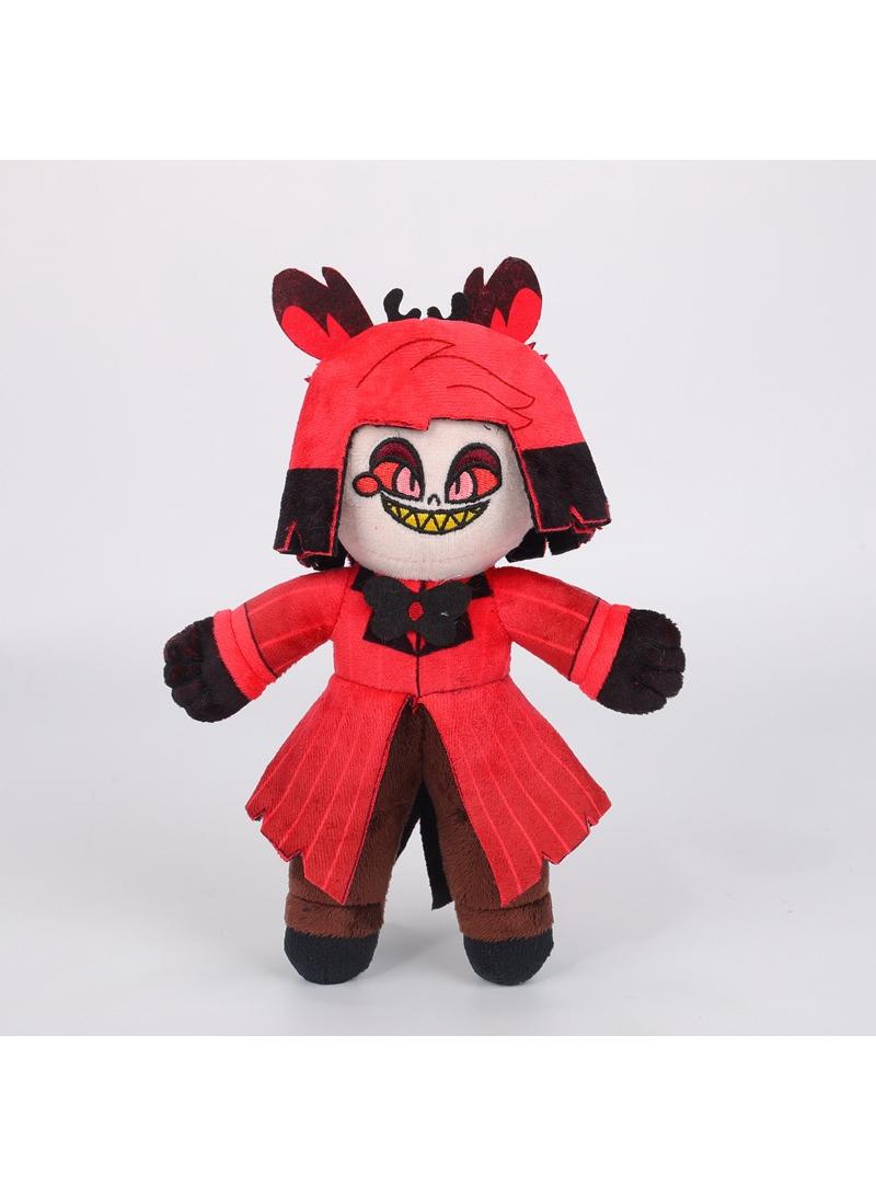 general 6 Pcs Hazbin Hotel Plush Toy 25cm Toy For Fans Gift Horror Stuffed Figure Doll For Kids And Adults Great Birthday Stuffers For Boys Girls - Image 2