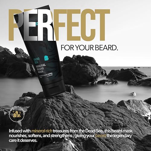 The Beard Struggle Viking Sea Mineral Beard Conditioner 529 oz Promotes Beard Health Cleansing Beard Mask for Men - Image 3