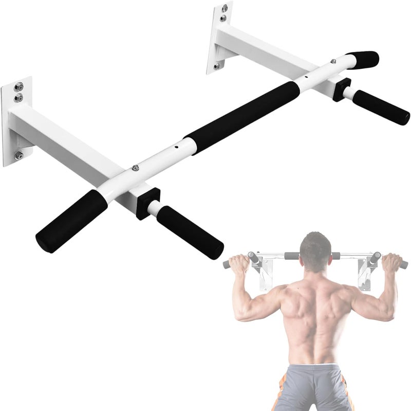 Yes4All Pull Up Bar Wall Mounted - Multifunctional Wall Mounted Pull Up Bar for Home Gym Workout Strength Training Equipment - Image 1