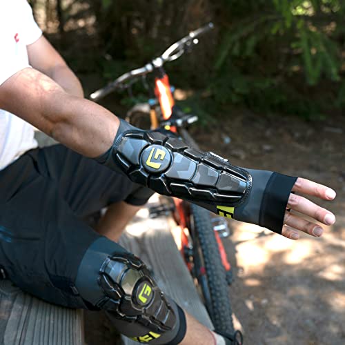 G-Form Pro-X3 Elbow Guards - Mountain Biking Elbow Guards for Athletes - Comfortable & Breathable - Riding & Other Sports - Black, Adult Large - Image 4