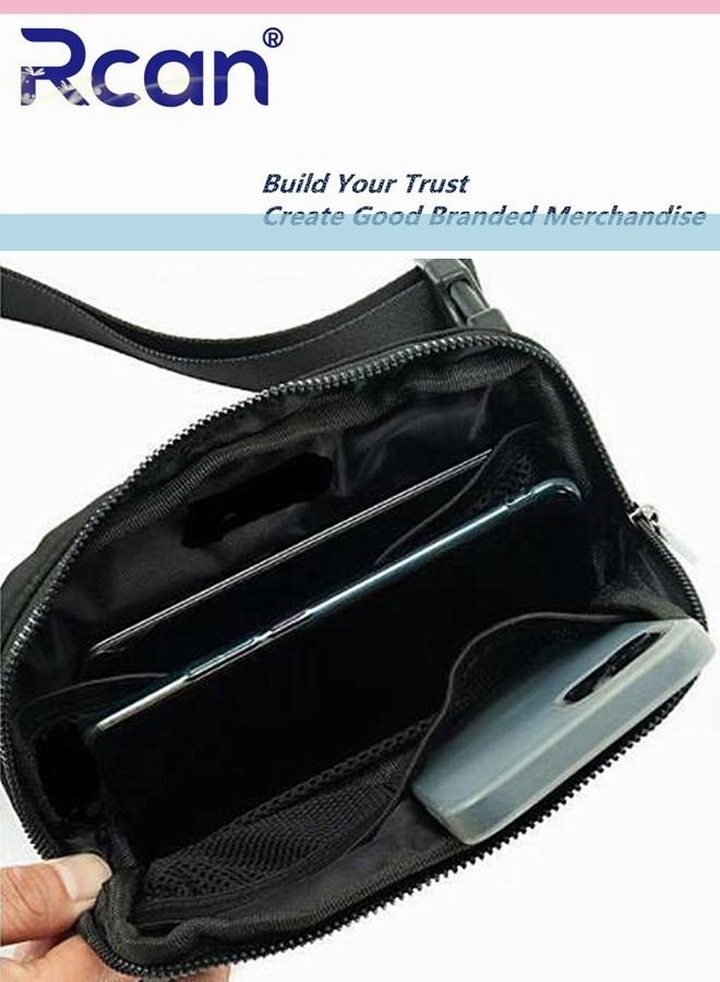 Rcan Sling Backpack Lightweight Multipurpose Crossbody Shoulder Bag for Men Women Nylon Sports Bag Travel Hiking Daypack - Image 5