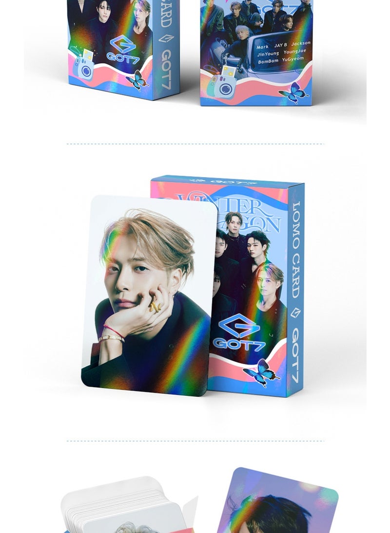 NIBEMINENT 30 Pcs Kpop GOT7 Lomo Cards Card For Fans Collection Gifts - Image 2