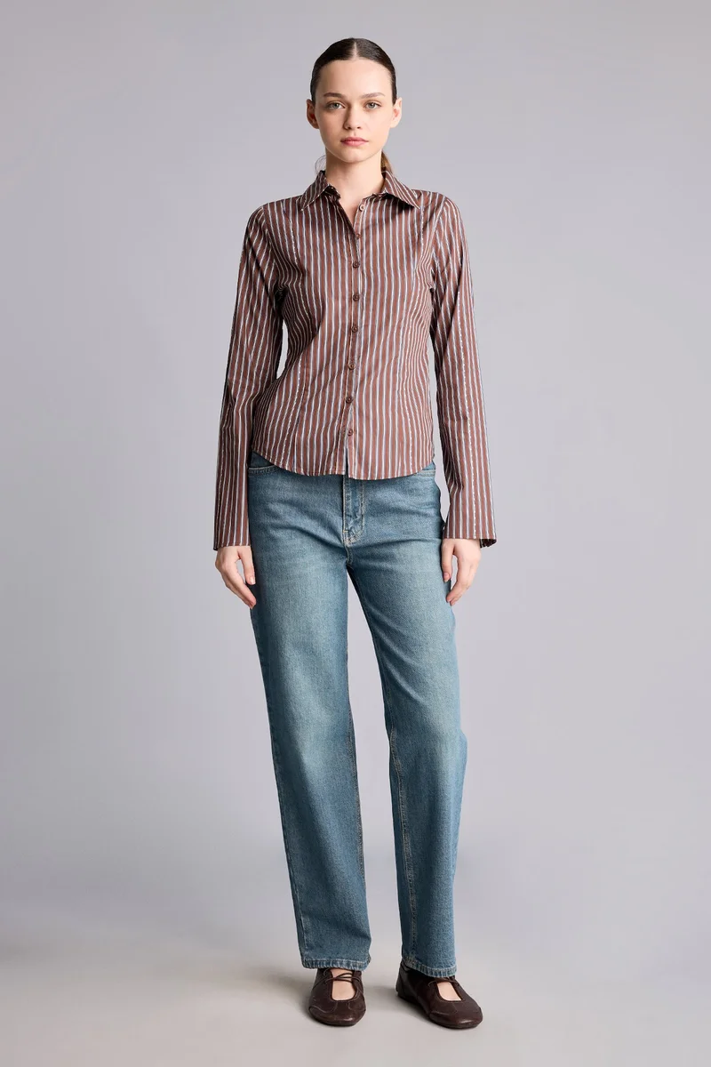 ديفاكتو Comfort Straight Normal Waist Washed Jeans