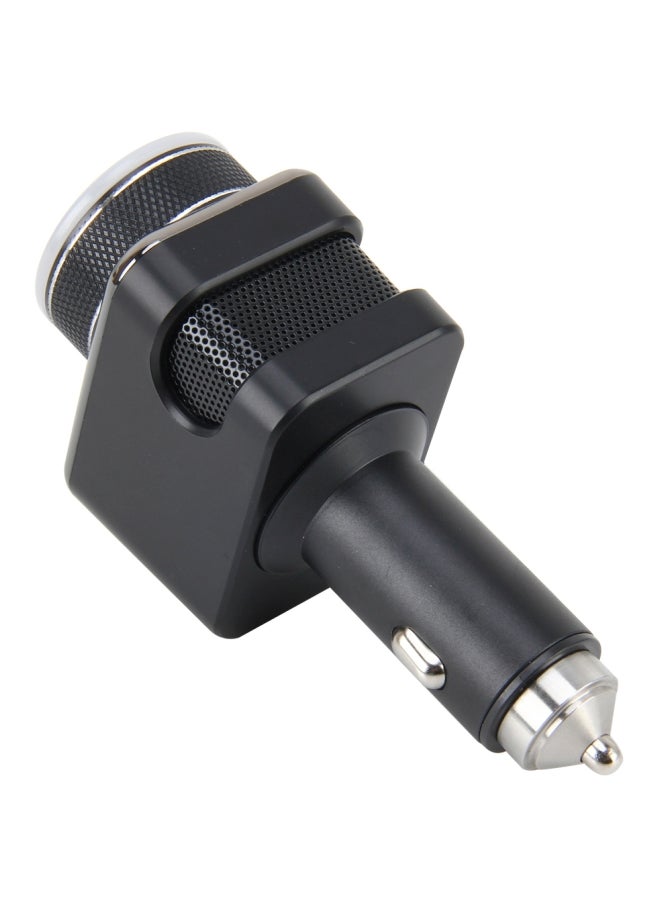 Dual USB Car Charger Black - Image 2