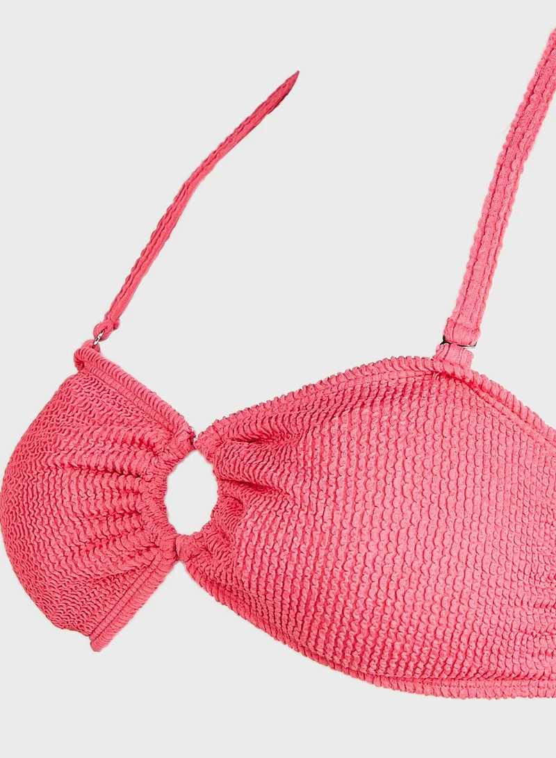 ONLY Knitted Bikini Top