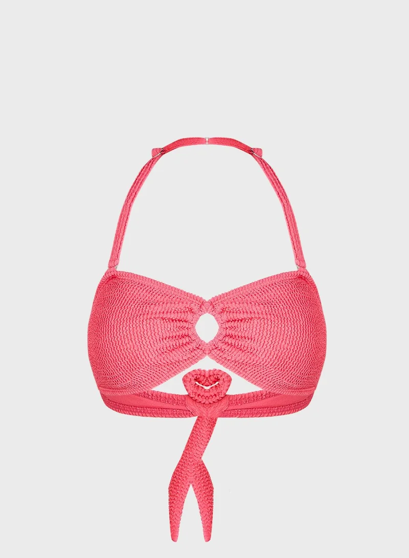 ONLY Knitted Bikini Top