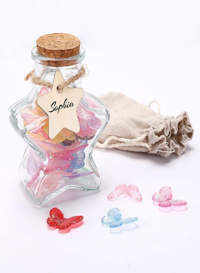 JULEASEL Butterfly Reward Jar for Kids, Classroom Reward Jar, Jar Reward System for Kid, Incentivize Good Behavior Home Training for Boys Girls - Image 1