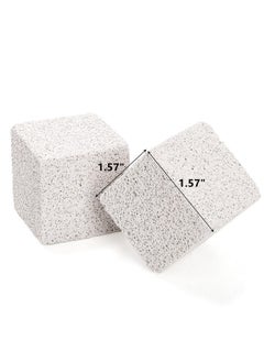 DEAYOU DEAYOU 30 Pack Small Animal Lava Bites, Hamster Teeth Grinding Block, Bunny Chew Toys, Natural Mineral Calcium Square Stone for Chinchilla, Squirrel, Rat, Parrot, Rabbit, Guinea Pig  - Image 2