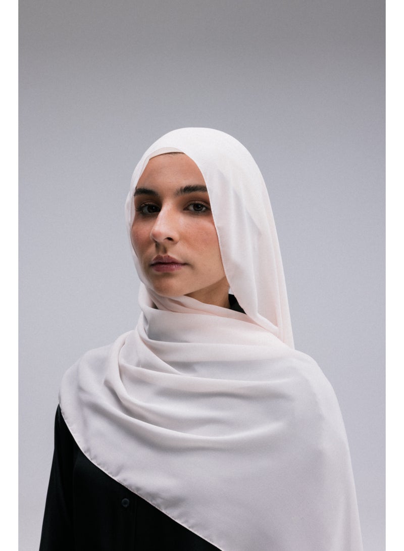 Overlay CHIFFON HEADSCARF - NUDE - Image 2