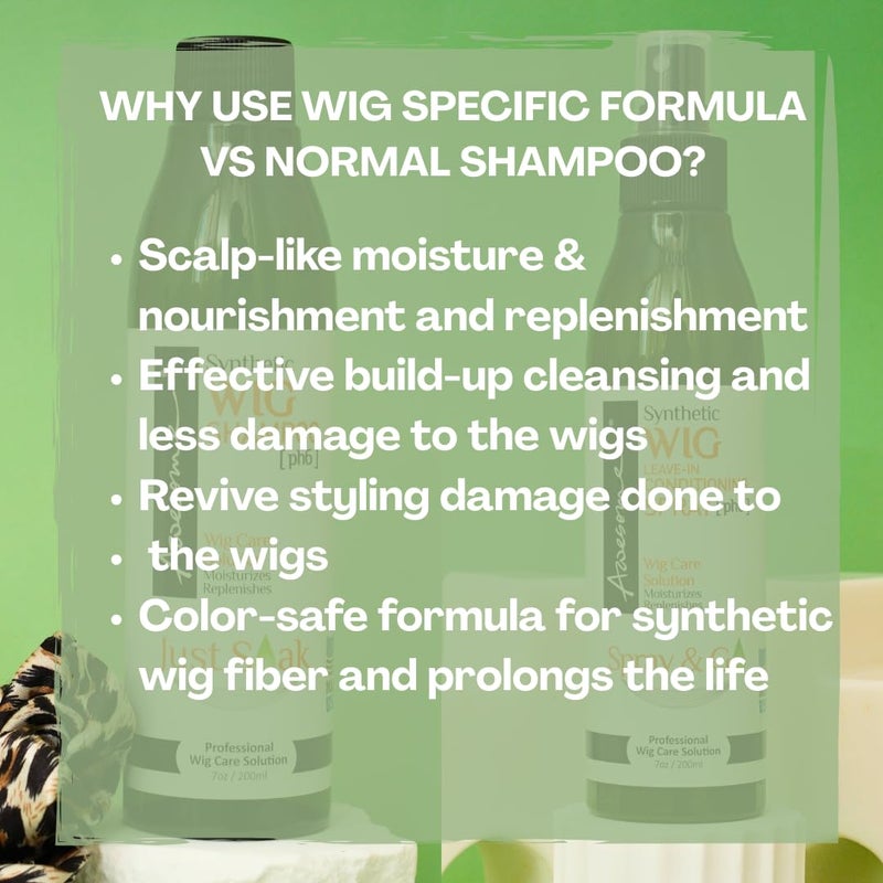 Awesome Synthetic Wig Leave-in Conditioner Spray, pH6, Professional Wig Care Solution, Detangle Spray, Moisturizes & Replenishes Synthetic Wigs, Easy Combing, Contains Coconut Oil, 7 fl oz - Image 4