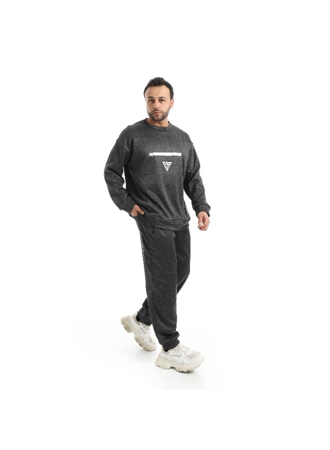 Caesar Men's winter sports tracksuit, velvet interior - Image 2