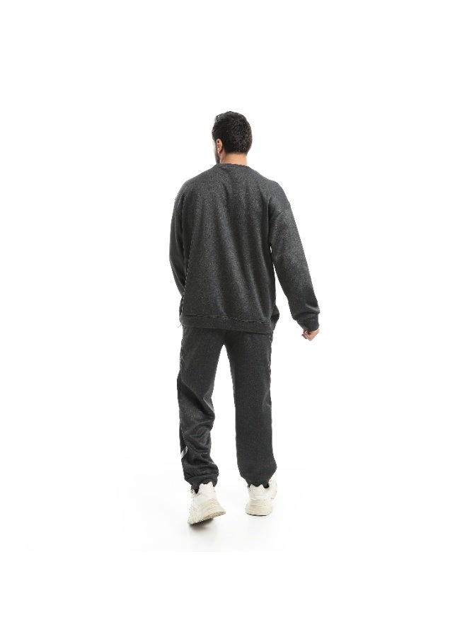 Caesar Men's winter sports tracksuit, velvet interior - Image 3