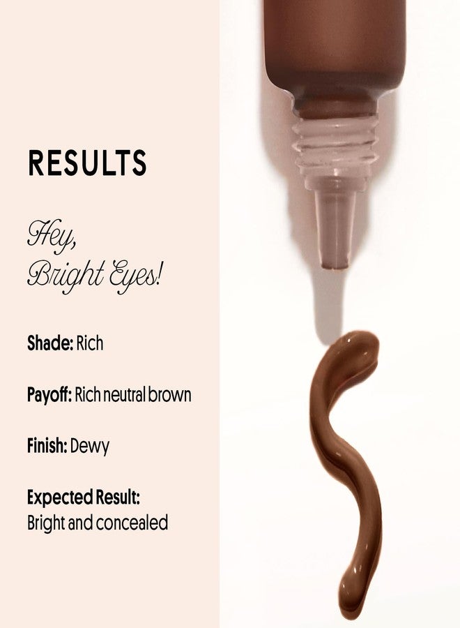 Winky Lux Peeper Perfect Under Eye Concealer, Makeup & Eye Brightener, Full Coverage Concealer for Dark Circles, Color Corrector & Eye Primer, With Collagen, Hyaluronic Acid & Vitamin E (Rich) - Image 4