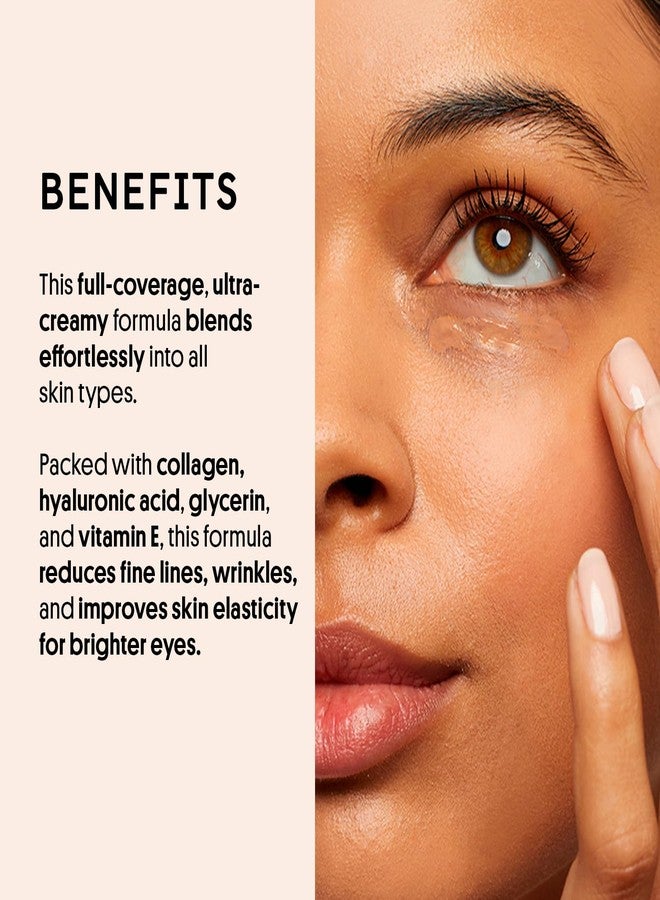 Winky Lux Peeper Perfect Under Eye Concealer, Makeup & Eye Brightener, Full Coverage Concealer for Dark Circles, Color Corrector & Eye Primer, With Collagen, Hyaluronic Acid & Vitamin E (Rich) - Image 3