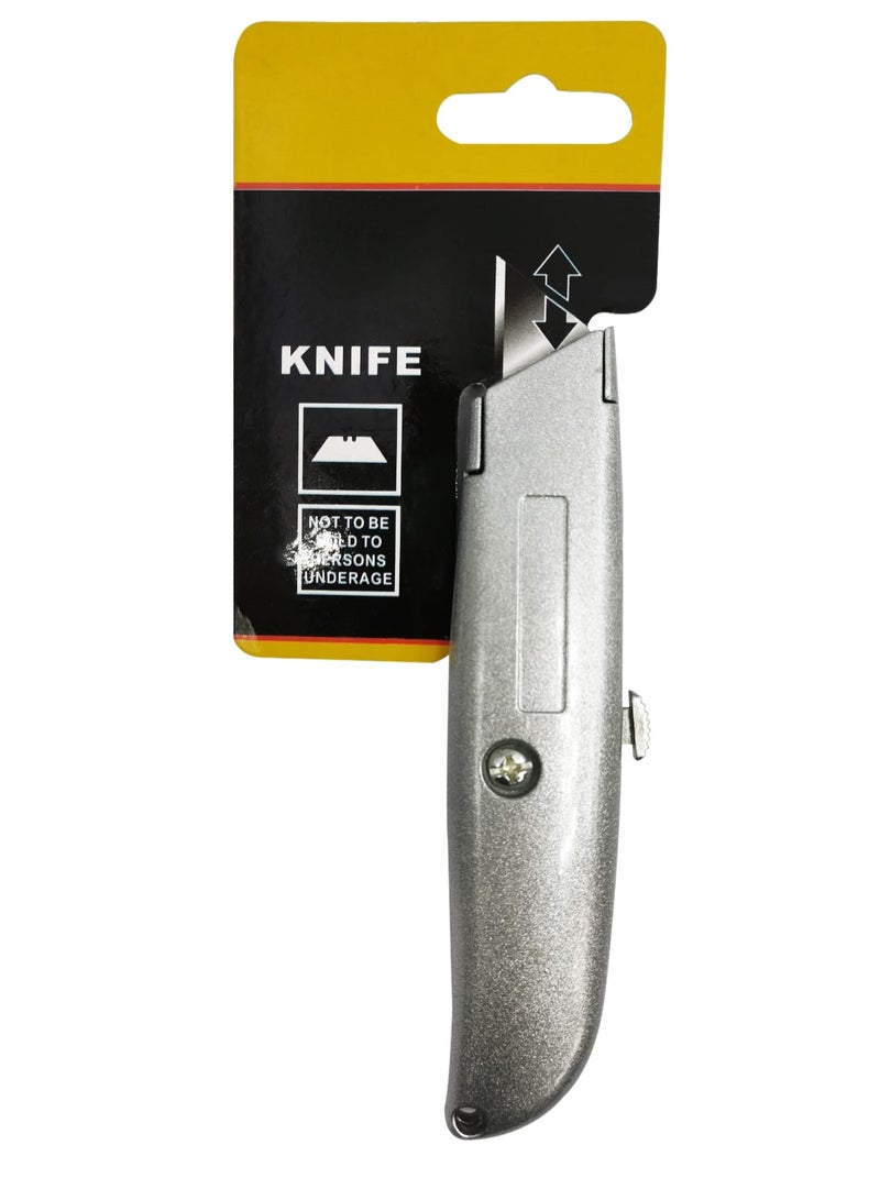 KNIFE Cutter Knife For Multipurpose Heavy Duty Knife Utility Sliding Knife - Image 2