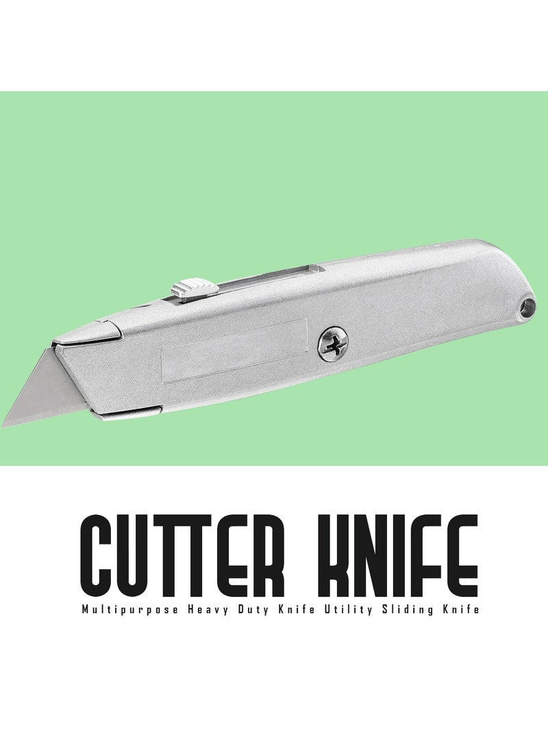 KNIFE Cutter Knife For Multipurpose Heavy Duty Knife Utility Sliding Knife - Image 1