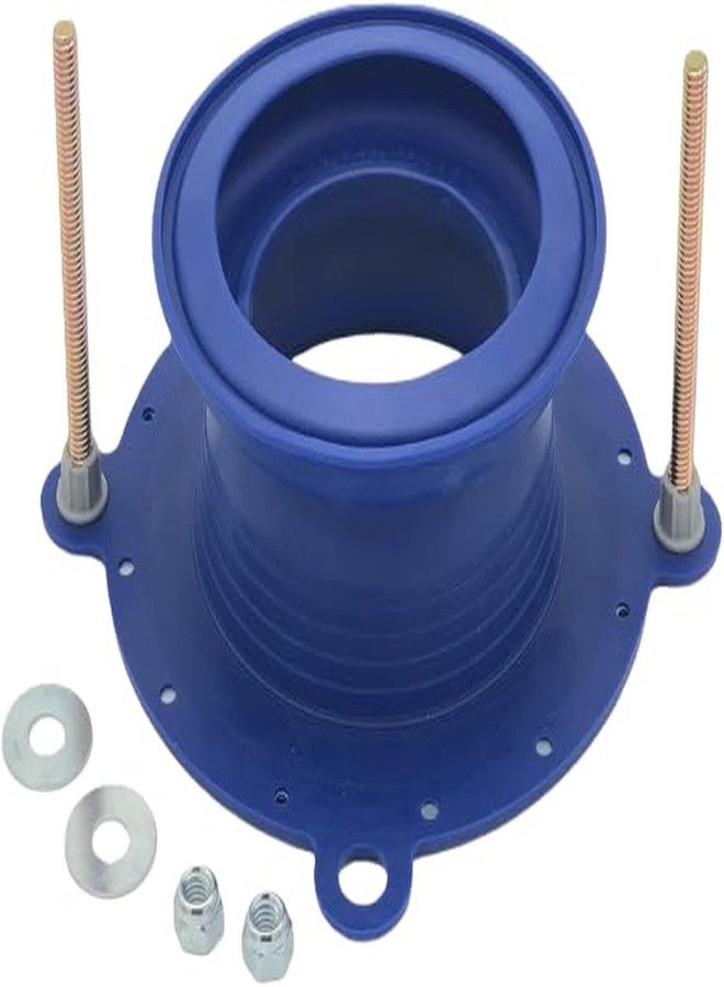 One-N-Done One N Done Toilet Flange Repair Kit - Complete Toilet Seal Repair For Wax Seal, Rubber Gasket Ring,Tool-Free Nuts Includes 3 1/2-Inch Locking Zinc Bolts, Easy Toilet Bowl Repair (Pack of1) - Image 1