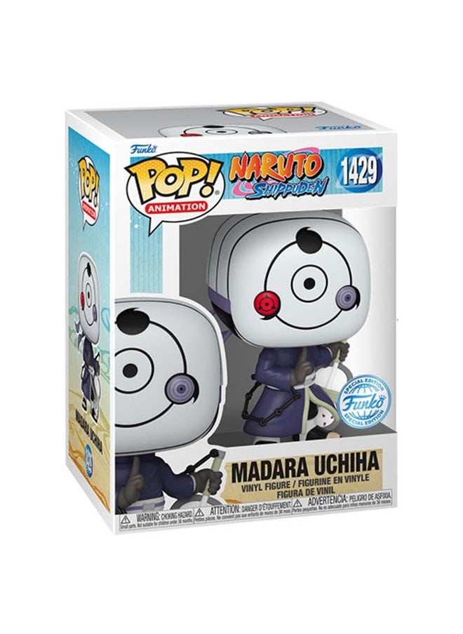 Funko - Pop Animation: Naruto - Madara Uchiha (Masked)Exclusive, Collectable Vinyl Figure - Gift Idea - Official Merchandise - Toys for Kids & Adults - 60710 - Image 1