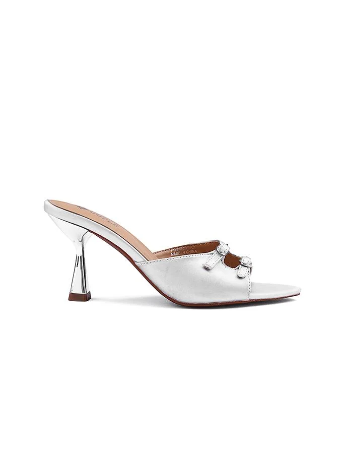 Cuple Womens dual buckled straps heeled sandals