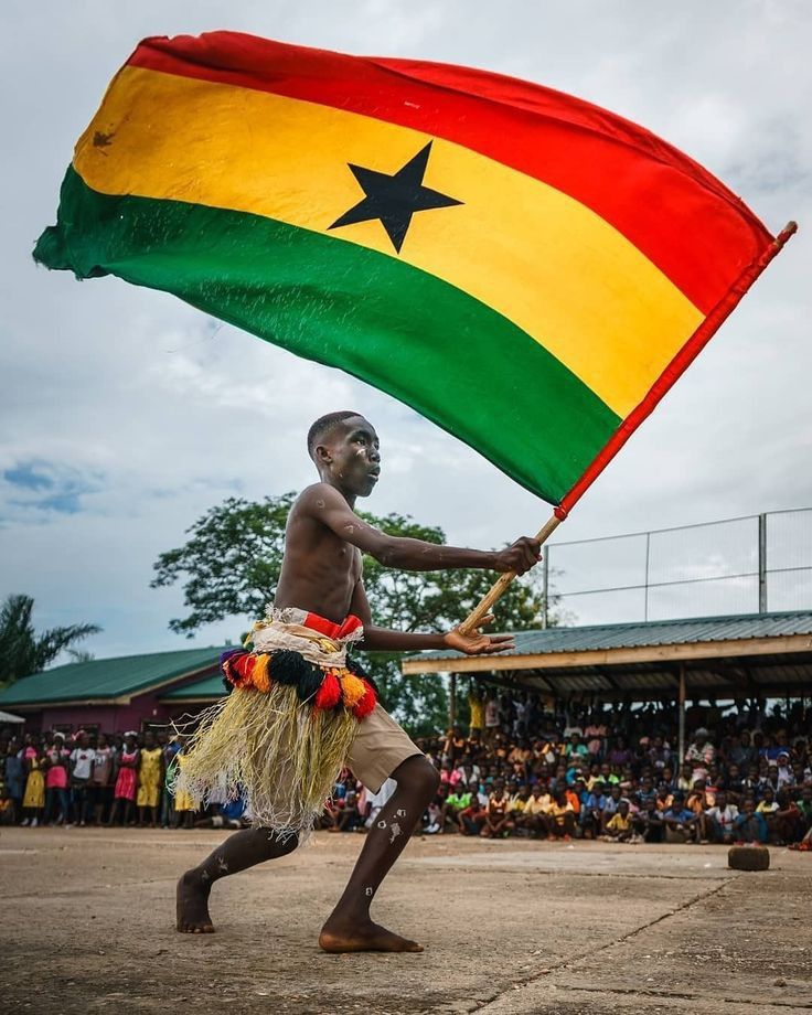ARS Ghana Flag - Heavy-Duty 210D Satin, Ghana Flag for Outdoor/Indoor, Fade Resistant, Flag Day, And Home-Polyester, National Day Sport Day, FIFA World Cup, Indoor & Outdoor Use-Size Available - Image 5