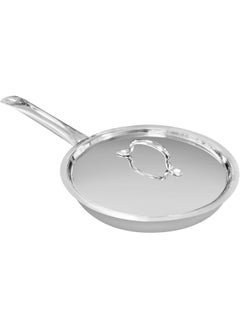 VINOD VINOD SMART TRIPLY FRYPAN WITH LID - 3.2 Liters (24 CM), VTF024, | INDUCTION & GAS FRIENDLY, HEAVY BOTTOM | COOKING POT, FRYING PAN  - Image 1