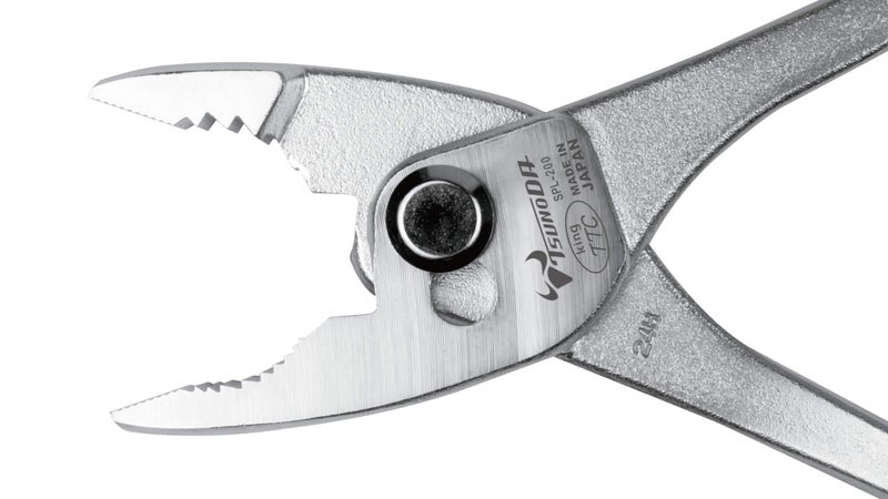 Tsunoda SPL-200, Slim-Type Slip Joint Pliers 8-inch. - Image 2