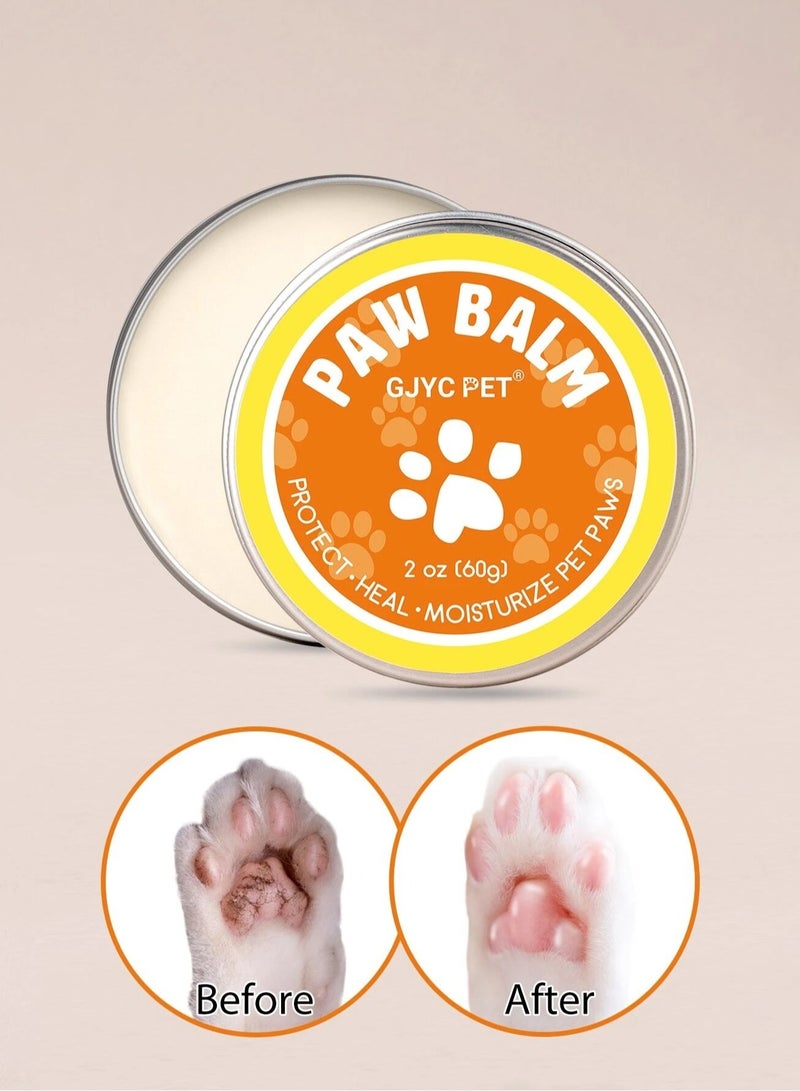 GJYC PET Protect your pet’s paws with Premium Pet Paw Balm, specially formulated for cats and dogs. Infused with argan oil, grape seed oil, olive oil, and shea butter, this balm provides deep hydration and - Image 1