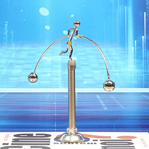 Sunnytech Steel Balance Toy Weightlifter Kinetic Art Balance Toy Balancing Decompressive Science Psychology Home Offic Decor Desk Decor WJ049 - Image 4