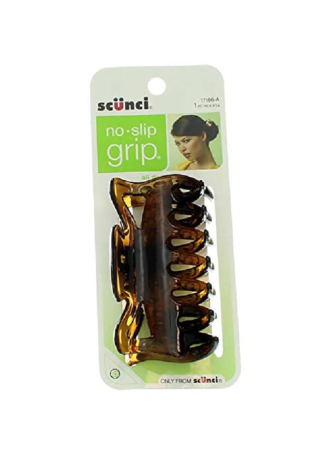 Scunci 1718603A048 Tortoise Shell No Slip Grip Jaw Clip - Image 5