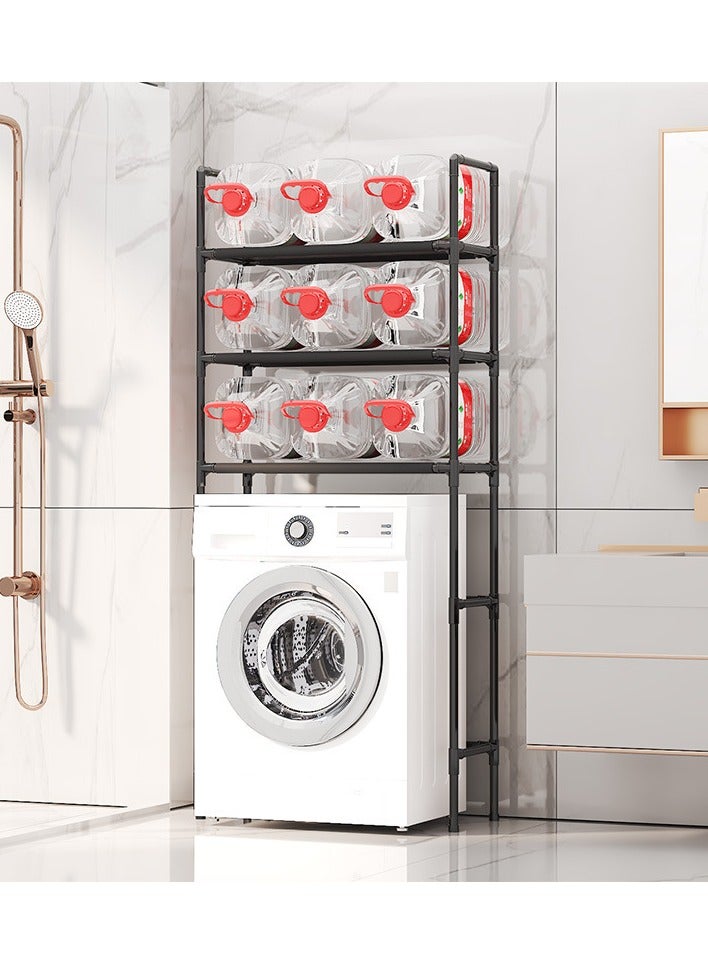Washing Machine Storage Rack, 3 Tier, Bathroom Organizer, Laundry Room Shelve, Utility Shelve, Freestanding Shelf, Heavy Duty, Sturdy, Anti Tilt, Space Saver Toilet, Laundry, Restroom,3-Tier Laundry Room Shelf Over The Toilet/Washing Machine Storage Rack Bathroom Organizer  - Image 4