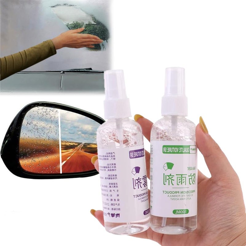 FLORISELL بخاخ فلوريسيل المضاد للضباب للنظارات | بخاخ مضاد للضباب ومطر يحافظ على الضباب والماء خارجًا ويحمي النظارات، الأقنعة، المرايا، النوافذ، فعال على البلاستيك والزجاج (بخاخ مضاد للضباب) - Image 1