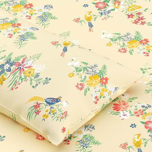 Home Ecstasy 100% Cotton King Bedsheet with 2 Pillow Covers - (Size 108 x 108 inches, 140 TC, Colour - Beige: Silken Beige) - Image 4
