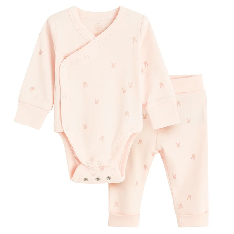 كول كلوب من سمييك CCG3200315-00 PINK COTTON CLOTHING SET