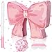 Feifeiya Coquette Pink Bow Piata Pink Party Piata Bundle with a Blindfold Bat and Confetti Birthday Coquette Party Supplies - Image 2