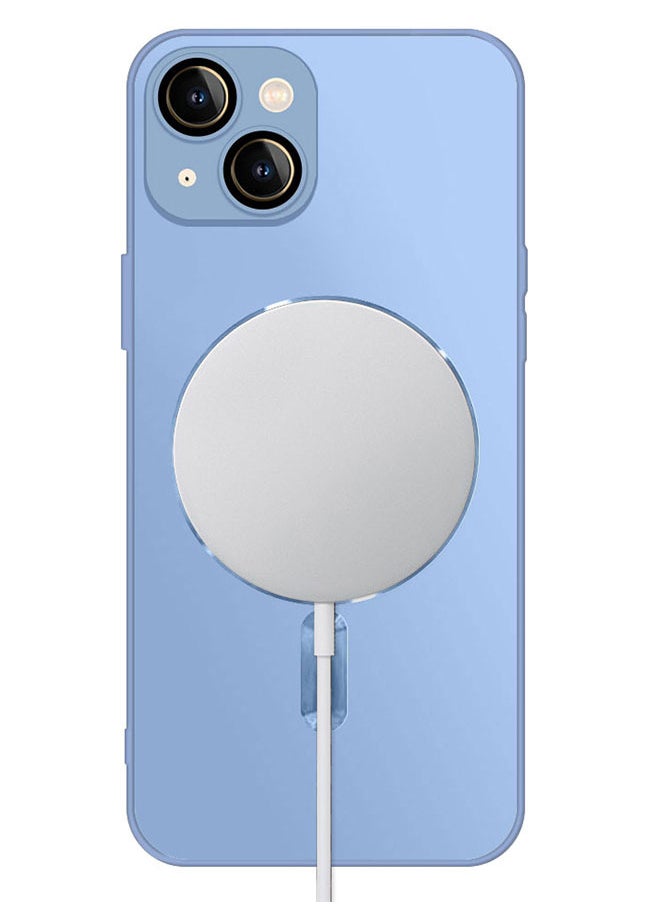CATANES - iphone 14 Case and Cover With MagSafe Built-in High-Grade TPU Material Sky Blue - Image 1