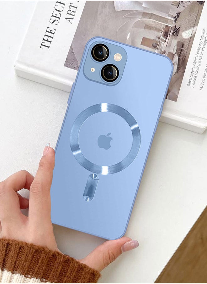 CATANES - iphone 14 Case and Cover With MagSafe Built-in High-Grade TPU Material Sky Blue - Image 1