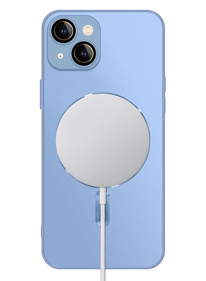 CATANES iphone 14 Case and Cover With MagSafe Built-in High-Grade TPU Material Sky Blue  - Image 2