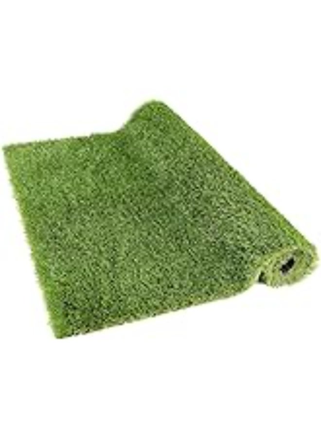 سجادة نجيلة عشب صناعي أخضر – 4 متر × 1 متر × 3 سم - Image 2