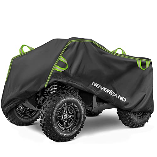 NEVERLAND ATV Cover, Waterproof Heavy Duty 4 Wheeler Cover with Buckle, Dustproof Anti UV Windproof All Weather Outdoor Storage Quad Cover for Polaris Sportsman Yamaha Honda Coleman XL - Image 1