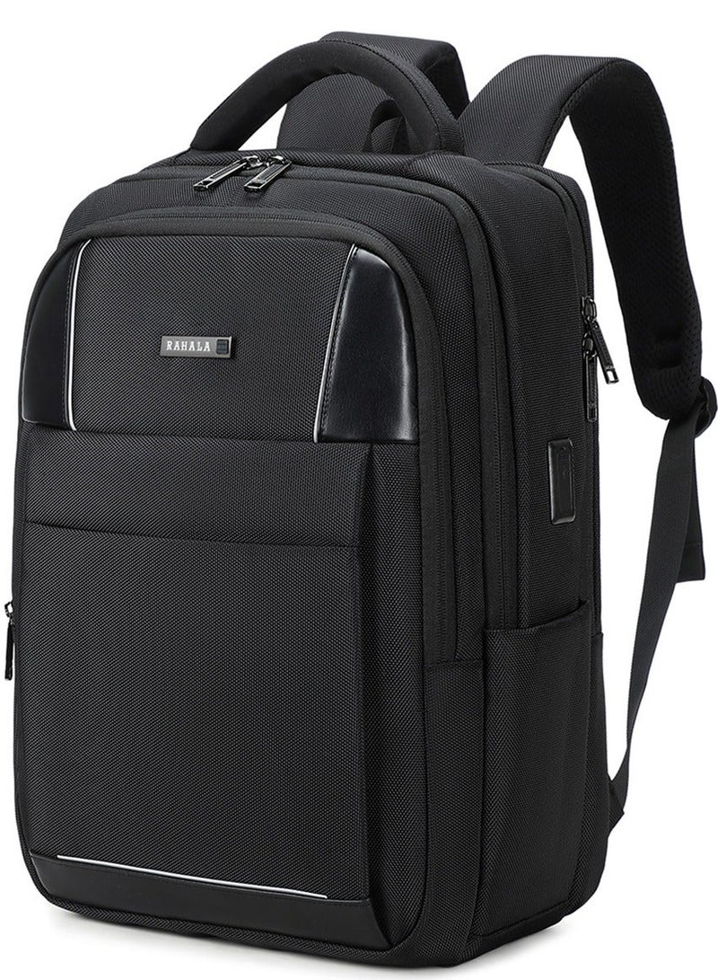 RAHALA SH50 Fashionable and stylish 15.6-inch laptop backpack with USB charging ports - computer and college bag - Image 1