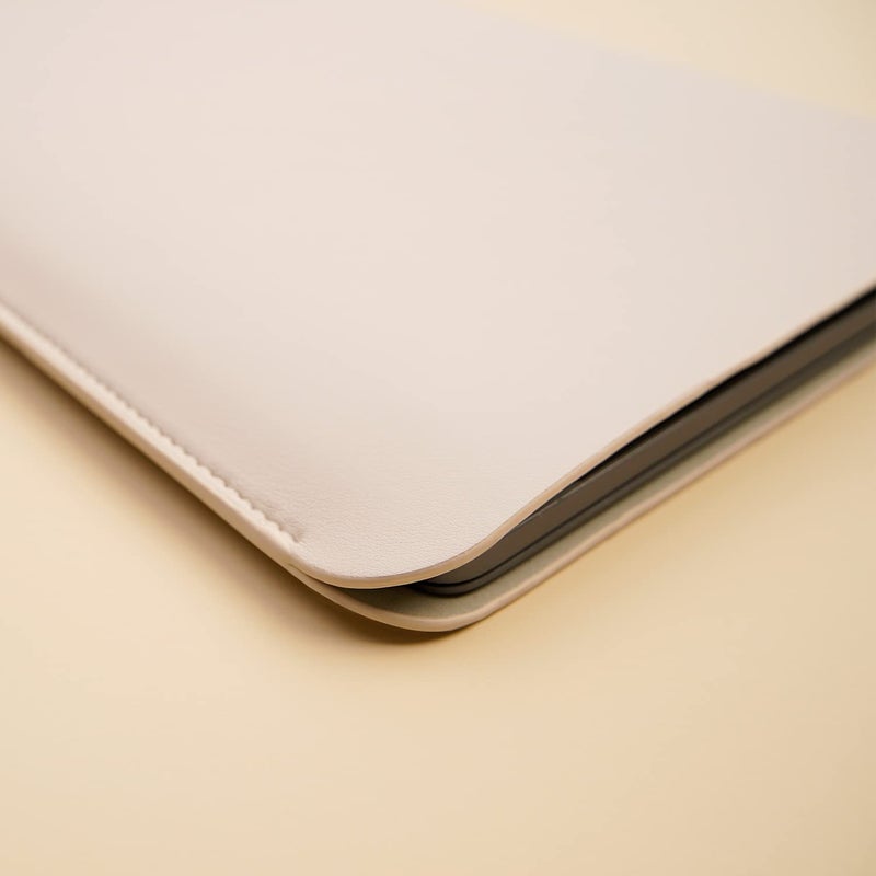 Benfan Slim Laptop Sleeve 13 Inch Compatible with New MacBook Air 13/ MacBook Pro 13 Color White - Image 4