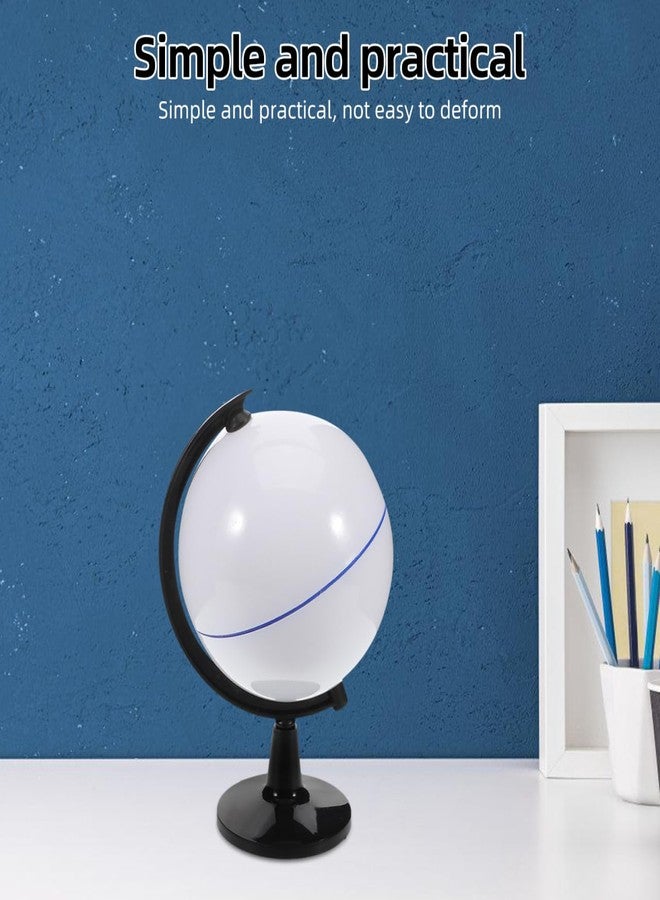 Vaguelly Diy Blank Globe Toy with Stand Rewritable Plastic Earth Model for Kids Geography Learning Interactive Educational Tool Creative Drawing Globe for Classroom and Home - Image 5