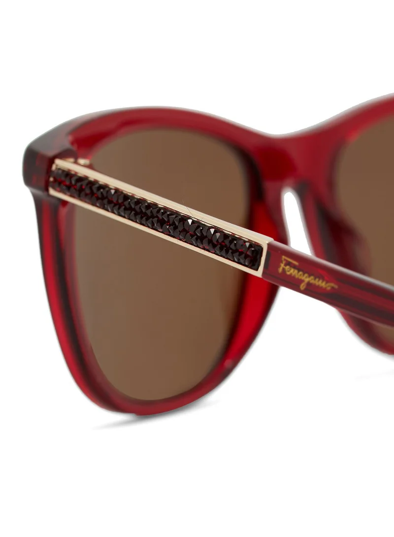 Salvatore Ferragamo SF888SR classic rectangular Sunglasses