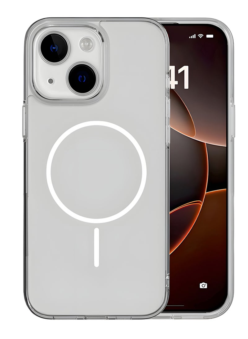 Magsafe Case for iPhone 13 Magsafe Clear Cover Magnetic Wireless Charging Support, Shockproof Protection, Scratch-Resistant for iPhone 13 - Clear - Image 1